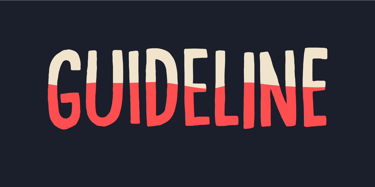 폰트 Guideline